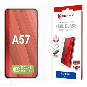 Película de proteção de ecrã Displex (10H) para Samsung A57, resistente a riscos