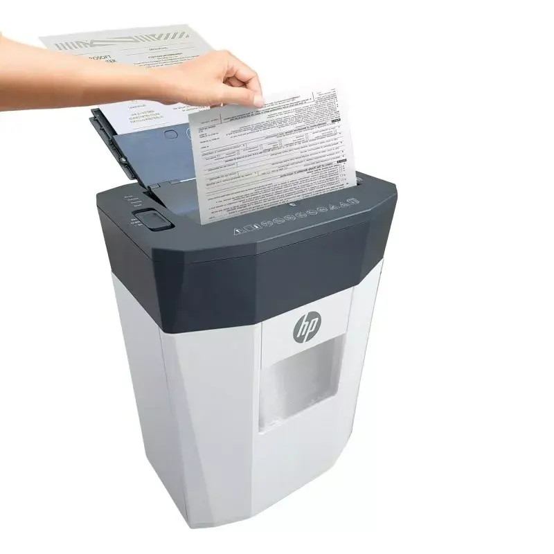 Destruidor de documentos HP OneShred Auto 80CC corte cruzado 68 dB 22 cm branco