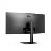 Monitor de computador AOC V5 CU34V5C/BK/23 86,4 cm (34 polegadas) 3440 x 1440 píxeis Wide Quad HD LED preto