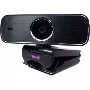 Webcam TERRA JP-WTFF-1080 2 MP 1920 x 1080 píxeis USB preto