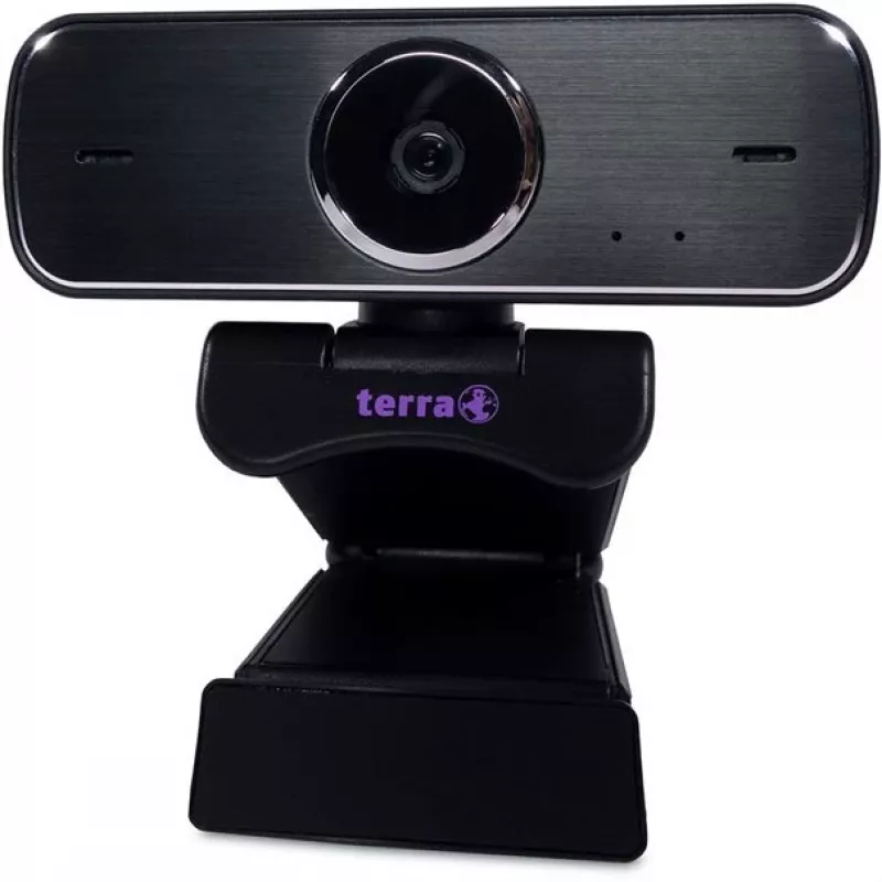 Webcam TERRA JP-WTFF-1080 2 MP 1920 x 1080 píxeis USB preto