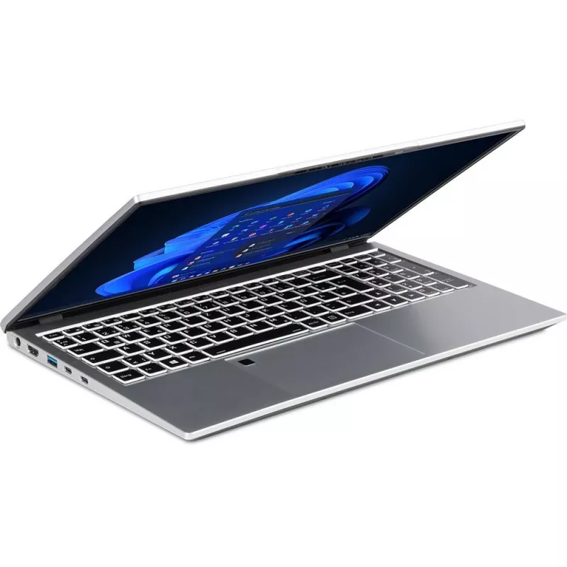 Portátil TERRA MOBILE US1220800 Intel® Core™ i7 i7-1355U 39,6 cm (15,6 polegadas) Full HD 16 GB DDR5-SDRAM 512 GB SSD Wi-Fi 6 (802.11ax) Windows 11 Pro prateado