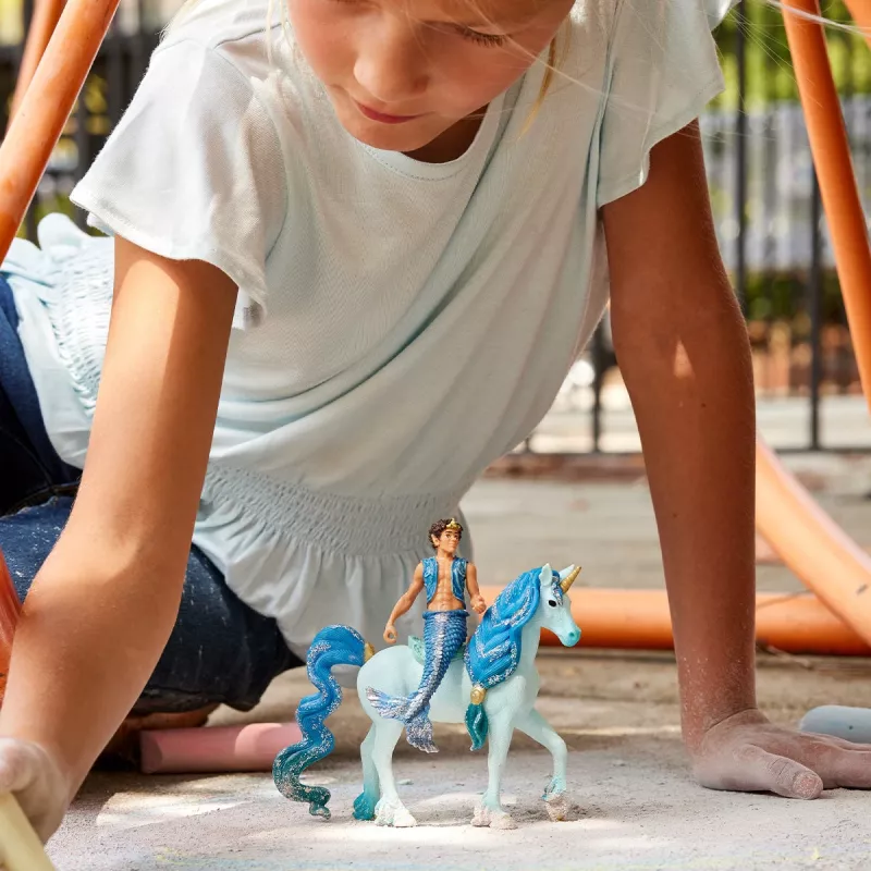 schleich BAYALA Aryon no unicórnio, 5 ano(s), Elfos do Sol, Unicórnios e Fadas, Multicolor