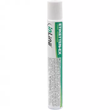 Spray removedor de etiquetas e autocolantes InLine 15 ml, branco, 22 g