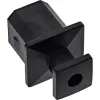 InLine Tampa de proteção contra pó para conector fêmea USB-B, preto, 50 unid.