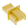 InLine Tampa de proteção contra pó para conector fêmea RJ45, amarelo, 10 unid.