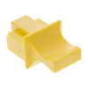 InLine Tampa de proteção contra pó para conector fêmea RJ45, amarelo, 10 unid.