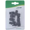 Tampa de proteção contra pó para conector fêmea RJ45 InLine 59942C preto 10 unid.