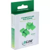 InLine Tampa de proteção contra pó para conector fêmea RJ45, verde, 10 unid.