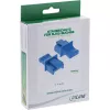 InLine Tampa de proteção contra pó para conector fêmea RJ45, azul, 100 unid.
