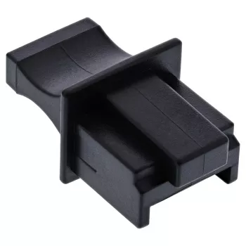 InLine Tampa de proteção contra pó para conector fêmea RJ45 preto 100 unid. 59942E