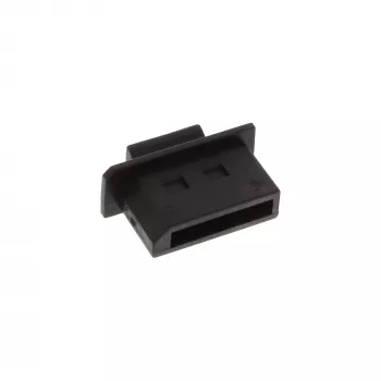 InLine Tampa de proteção contra pó para conector fêmea DisplayPort, preto, 50 unid.