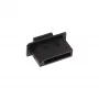 InLine Tampa de proteção contra pó para conector fêmea DisplayPort, preto, 50 unid.