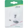 Conjunto de tampas de proteção contra pó InLine para smartphone/telemóvel, 12 unid.