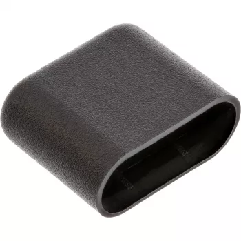 Tampa de proteção contra pó para conector macho USB-C InLine 59948N, preta, 50 unid.