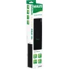 Tapete de secretária InLine Mauspad XL, superfície têxtil, preto, 900×400×2 mm