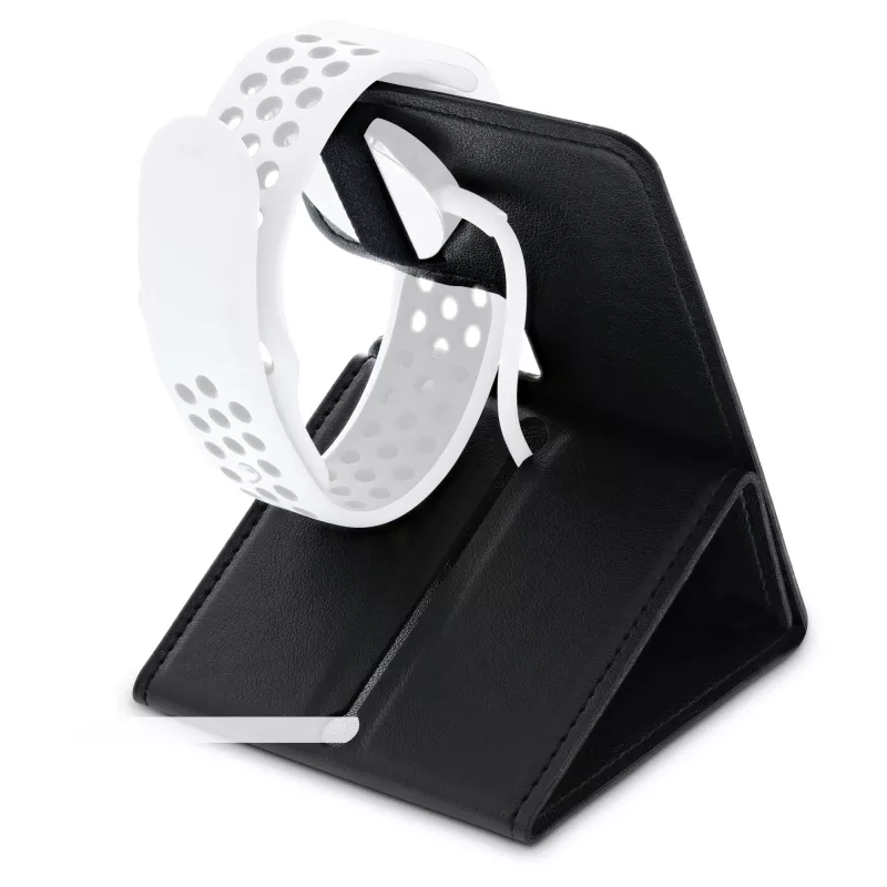 Suporte passivo dobrável InLine para Apple Watch, preto, para secretária/prateleira