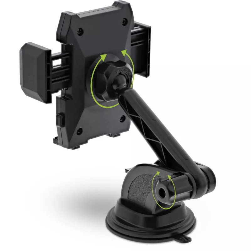 Suporte para smartphone de automóvel InLine ONE CLICK EASY II — suporte passivo universal, preto