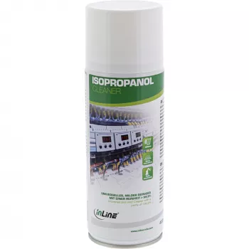 Isopropanol InLine, limpa-contactos universal e suave com pureza > 99,9 %, 400 ml