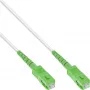 Cabo de fibra ótica simplex InLine FTTH SC/APC 8° para SC/APC 8° 9/125µm OS2 5 m