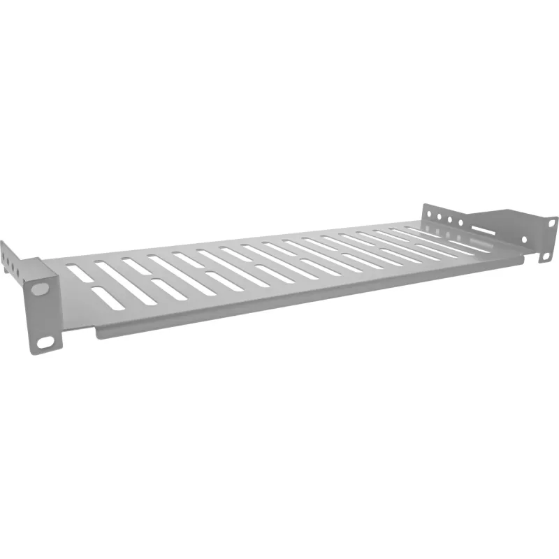 InLine prateleira 19 inch 150 mm 10 kg 1HE RAL 7035 cinzento
