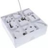 Caixa de ligação FTTH InLine pré-montada 4x LC/APC 9/125µm 40 m