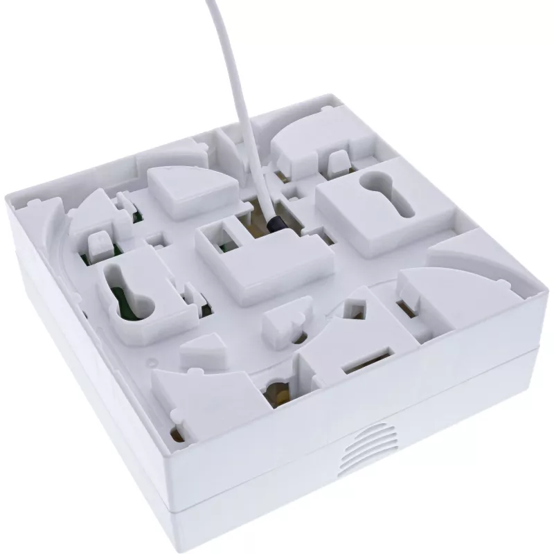 Caixa de ligação FTTH InLine pré-montada 4x LC/APC 9/125µm 40 m