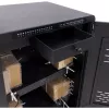 Organizador de estação de carregamento InLine 31516E autónomo aço preto