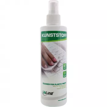 Spray de limpeza de aparelhos InLine 43206 — limpa-teclados, 250 ml, verde/branco