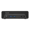 Shuttle Nano PC NE1010XA, Intel N 100, 8 GB DDR4, 250 GB M.2, 1x HDMI, 1x DP, 6x USB, 1x LAN, sem ventoinha, funcionamento contínuo 24/7, incl. VESA