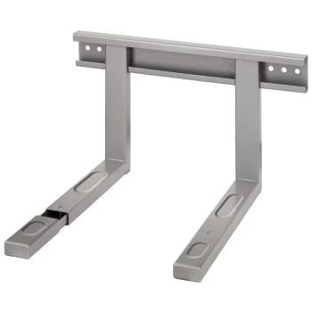 Xavax 00110931 suporte de parede universal para micro-ondas, prateado