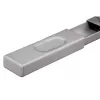 Xavax 00110931 suporte de parede universal para micro-ondas, prateado