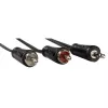 Hama 3,5-mm-Jack para 2x Cinch, 5 m Cabo de áudio 2 x Cinch Preto