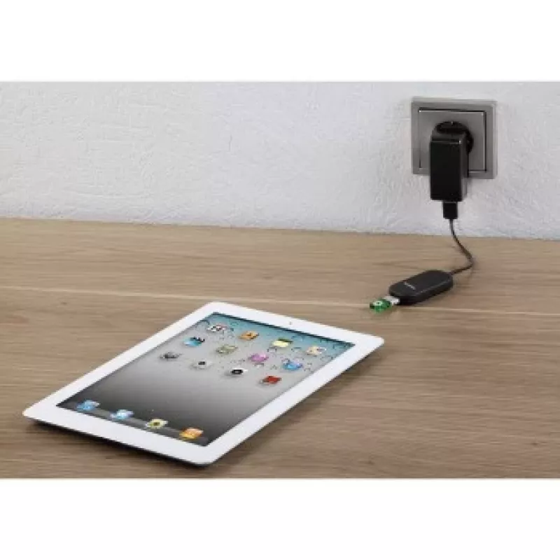 Leitor de cartões Hama Basic USB 2.0/Wi-Fi preto