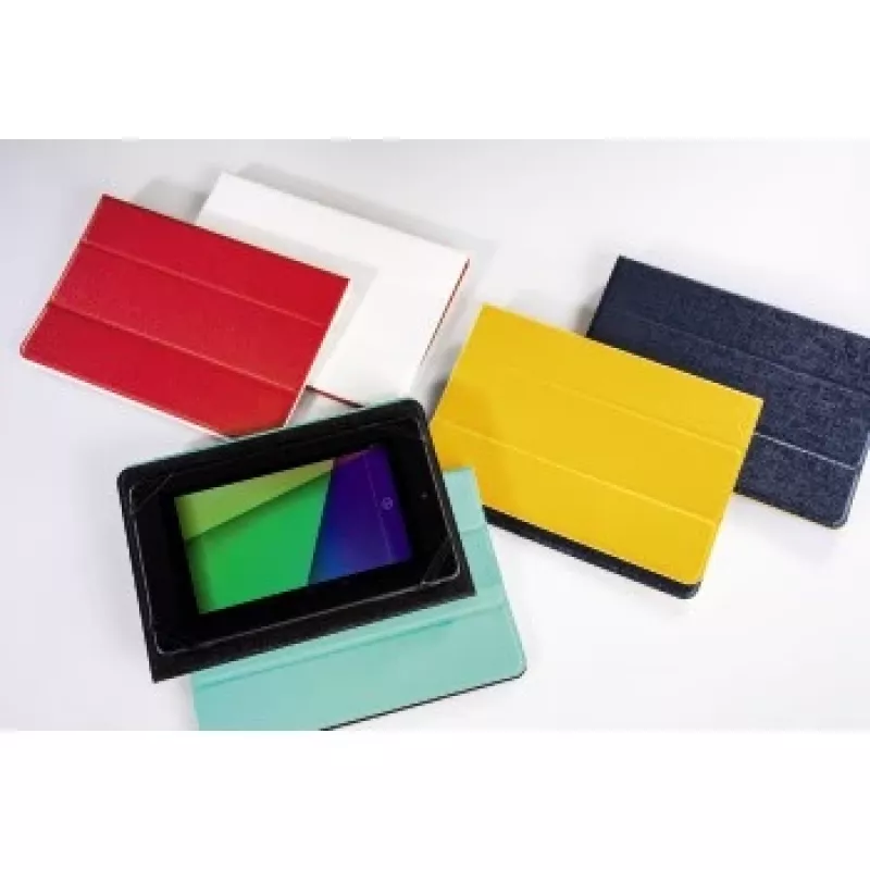 Capa tipo carteira Hama TwoTone 17,8 cm (7 polegadas) preto, turquesa