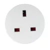 Adaptador de rede Hama 00121991 tipo F tipo G (UK) branco