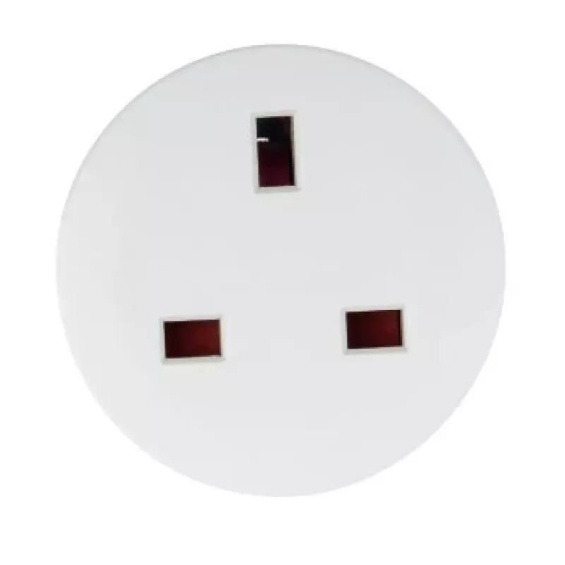 Adaptador de rede Hama 00121991 tipo F tipo G (UK) branco