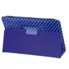 Capa tipo carteira Hama Polka Dot 20,3 cm (8 polegadas) azul