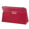 Capa tipo carteira Hama Polka Dot 20,3 cm (8 polegadas) vermelho