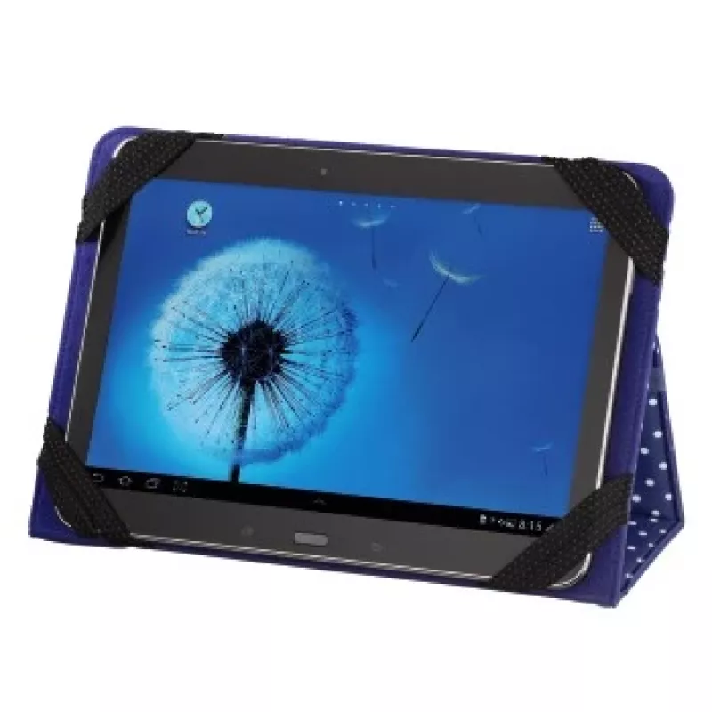 Capa tipo carteira Hama Polka Dot 25,6 cm (10,1 polegadas) azul