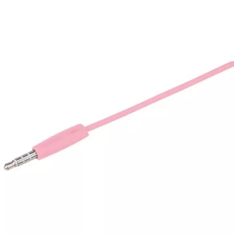 Headset com fios Hama Vivo In-ear Chamadas/Música rosa