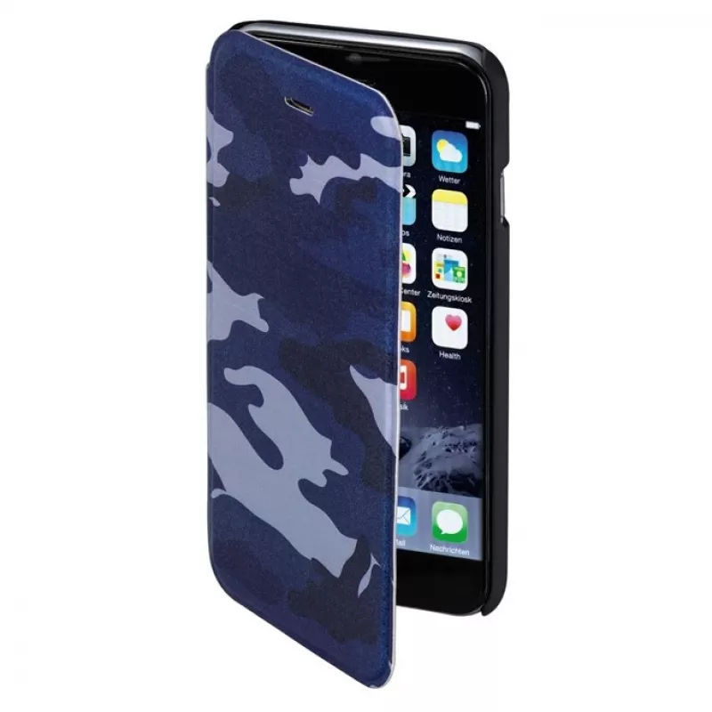 Capa para telemóvel Hama Camouflage 11,9 cm (4,7 polegadas) capa tipo carteira multicolor