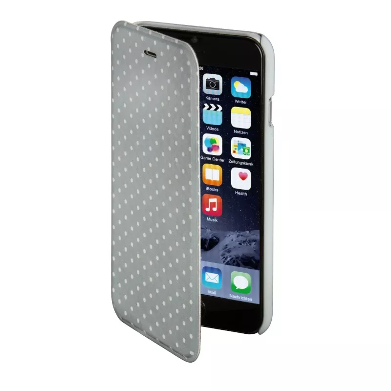 Capa para telemóvel Hama 00137511 capa tipo carteira cinzento, branco