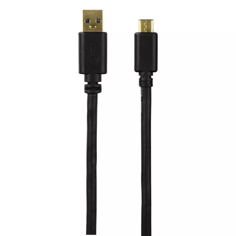 Cabo USB Hama USB-C/USB A, 1,8 m USB 3.2 Gen 2 (3.1 Gen 2) USB C preto