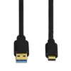 Cabo USB Hama USB-C/USB A, 1,8 m USB 3.2 Gen 2 (3.1 Gen 2) USB C preto