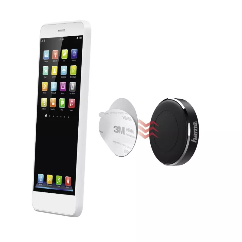 Hama 00183283 suporte passivo para telemóvel/smartphone preto