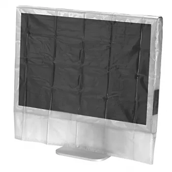 Hama 00113815 capa protetora contra pó para aparelhos capa protetora contra pó para monitor plano de PC transparente