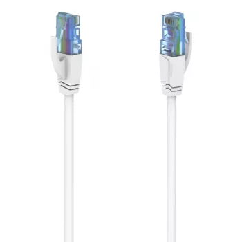 Hama 00200676 cabo de rede branco 5 m Cat6a U/UTP (UTP)