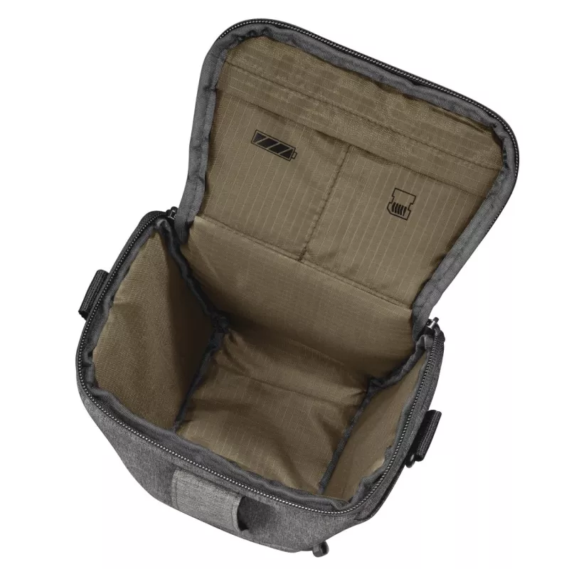 Bolsa de cinto Hama Terra cinzento universal com alça de ombro
