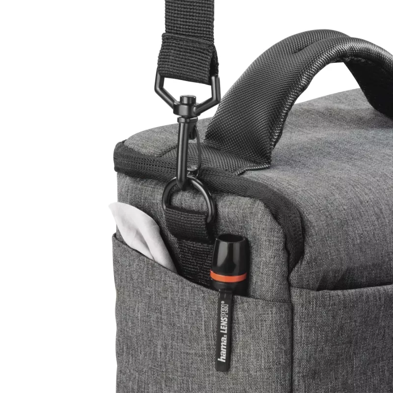 Bolsa de cinto Hama Terra cinzento universal com alça de ombro